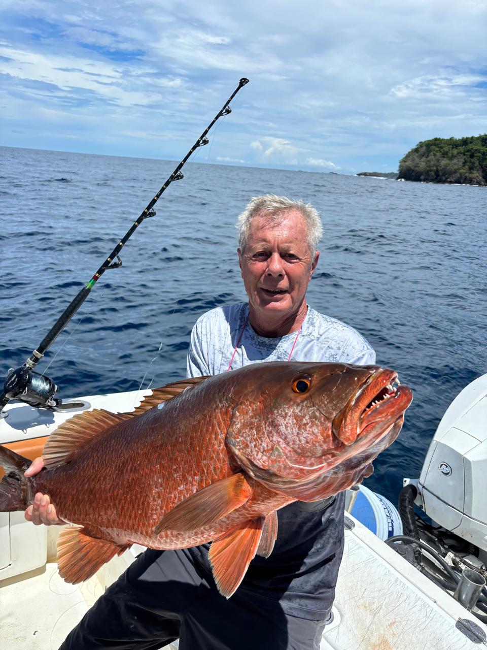 Fotos da pesca esportiva em Boca Chica no Panam